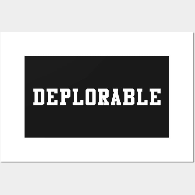 Deplorable Wall Art by Flippin' Sweet Gear